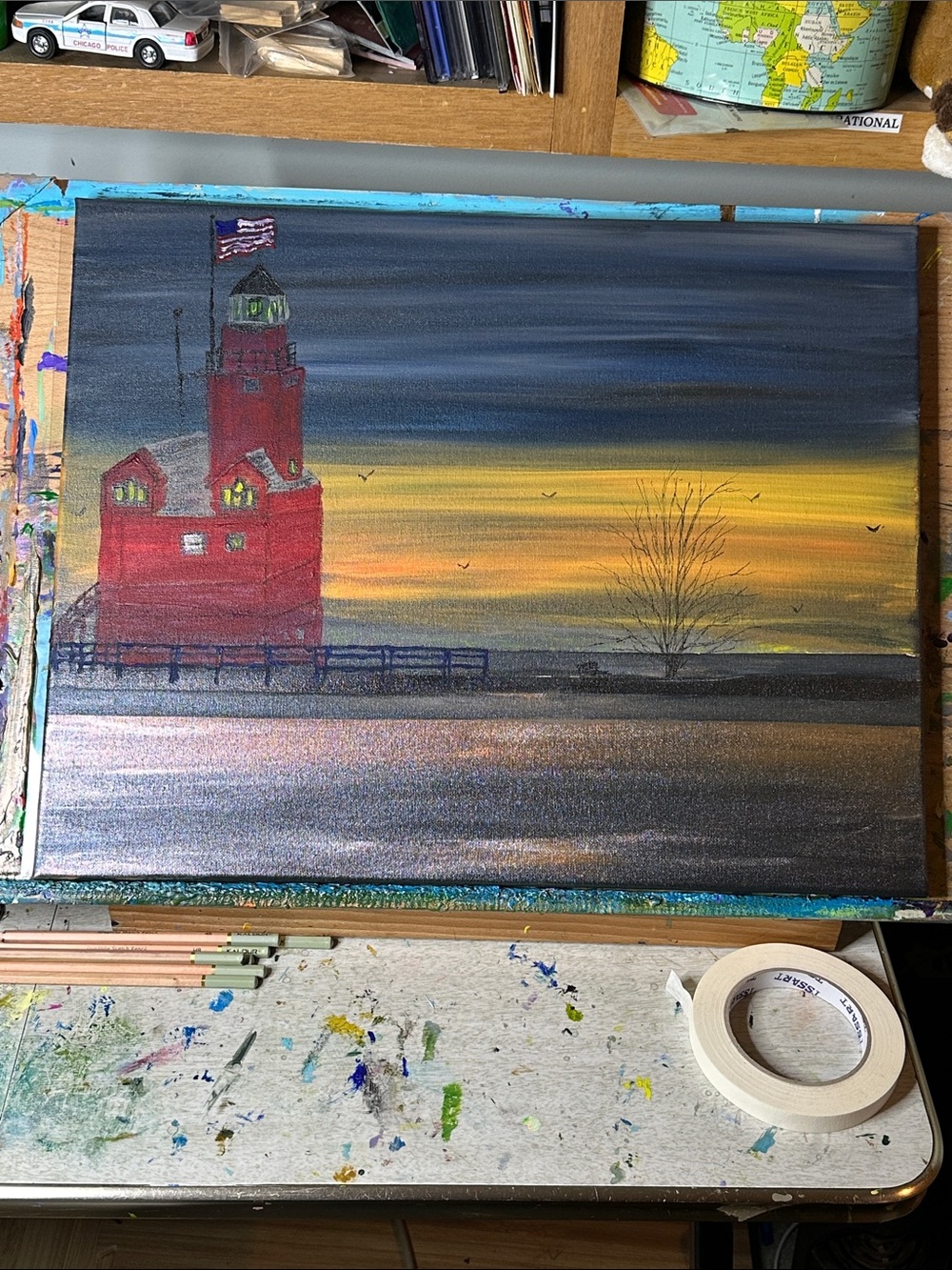Holland, Michigan “Big Red” Lighthouse